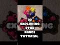 3D Exploding Kandi Star Charm Tutorial #kandi #tutorial