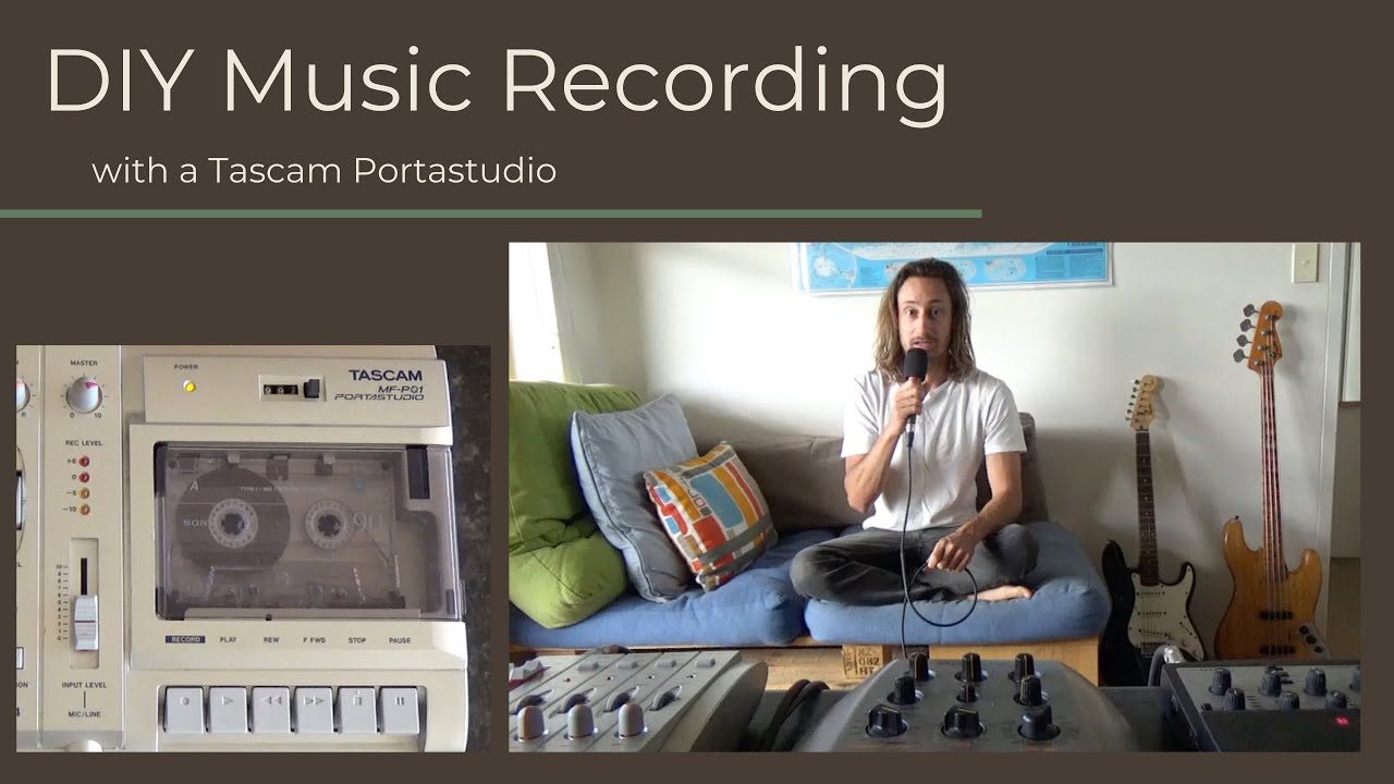 DIY Music Recording (with a Tascam Portastudio)