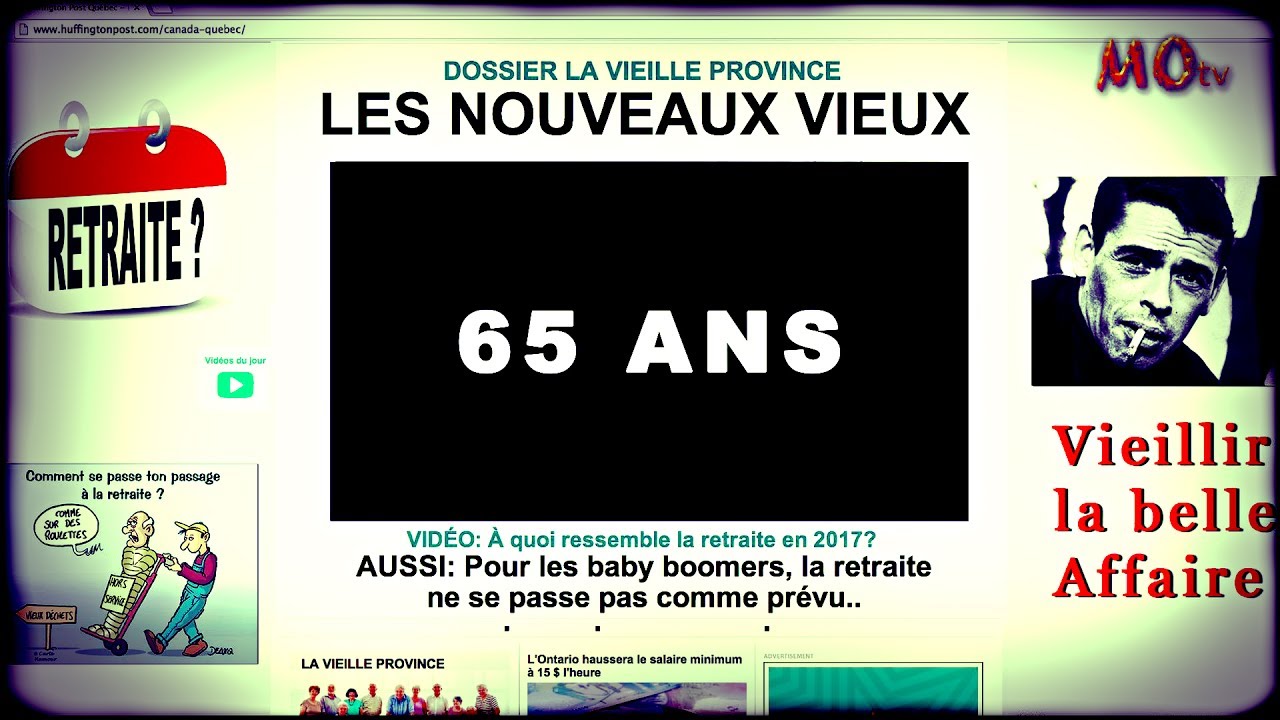 LA RETRAITE À 65 ANS - YouTube