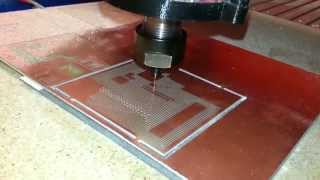 First successful PCB engraving