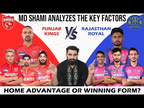 Home Advantage or Winning Form? Shami Analyzes the Key Factors in PBKS vs RR | #shami