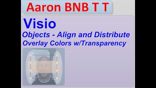 visio objects - align, distribute and overlay