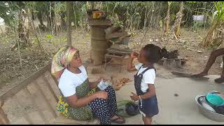 Advertising cool water by the small girl Stephanie(VOLTIC GHANA COMPANY)