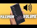 How to increase samsung galaxy phone volume