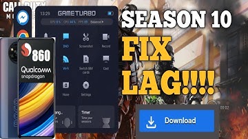 GAME TURBO POCO X3 PRO | CODM SEASON 10 NO LAG