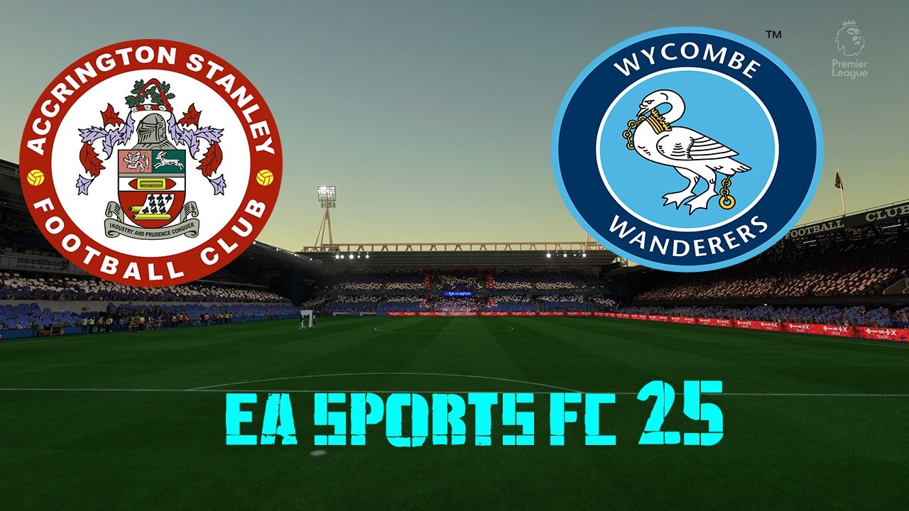 Partido de liga contra el Wycombe ⚽ #easportsfc25 #accringtonstanley #futbol