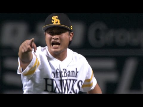 絶叫シャウト！ルーキー・森唯斗、気迫の投球で3者連続三振を奪う