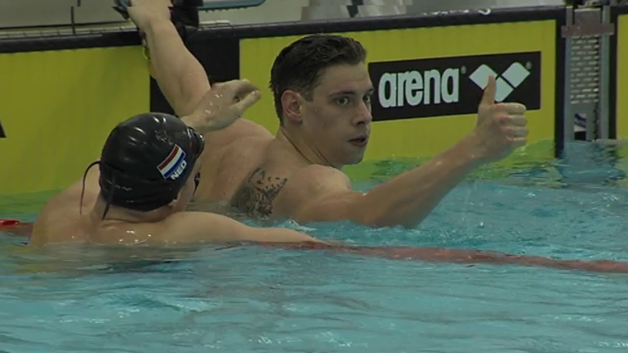 21 AFinal Men 100 m Freestyle Den Haag Swim Cup 2018 Zwemmen YouTube