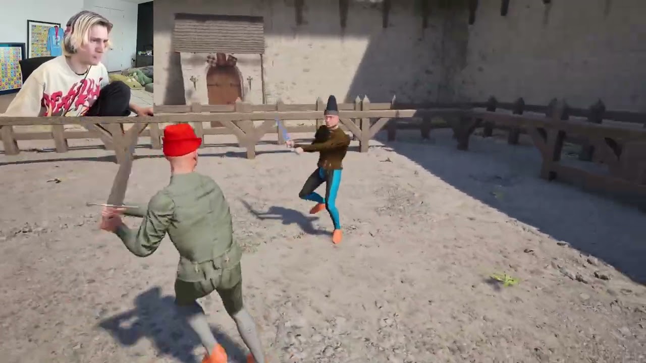 xQc plays Half Sword EP 17 - APRIL 17 2025