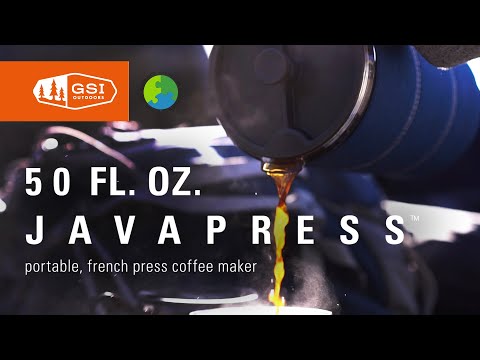 50 fl. oz. JavaPress - Portable French Press Coffee | GSI Outdoors