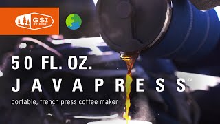 50 fl. oz. JavaPress - Portable French Press Coffee | GSI Outdoors