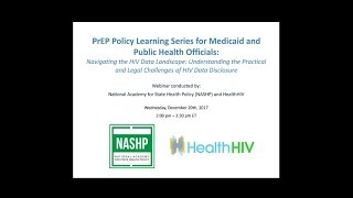 PrEP Policy Learning Series: Navigating the HIV Data Landscape
