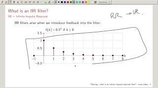 syslabs 26 M6 5 what is an infinite impulse response filter