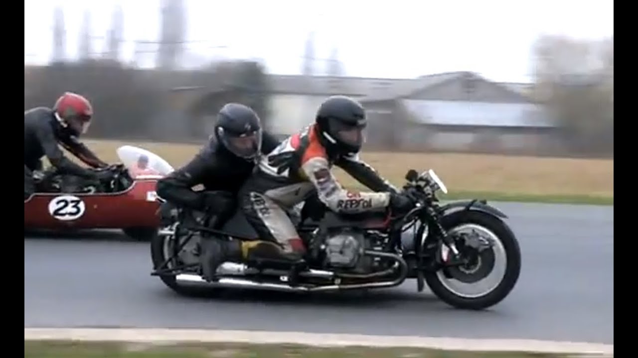 Side-cars party 2012 : ambiance chaude sur la piste de Lurcy Levis !