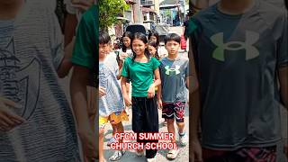 THEY ARE GOING TO SUMMER CHURCH SCHOOL