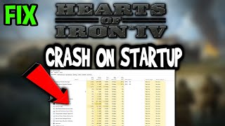 Hearts of Iron 4  – How to Fix Crash on Startup – Complete Tutorial