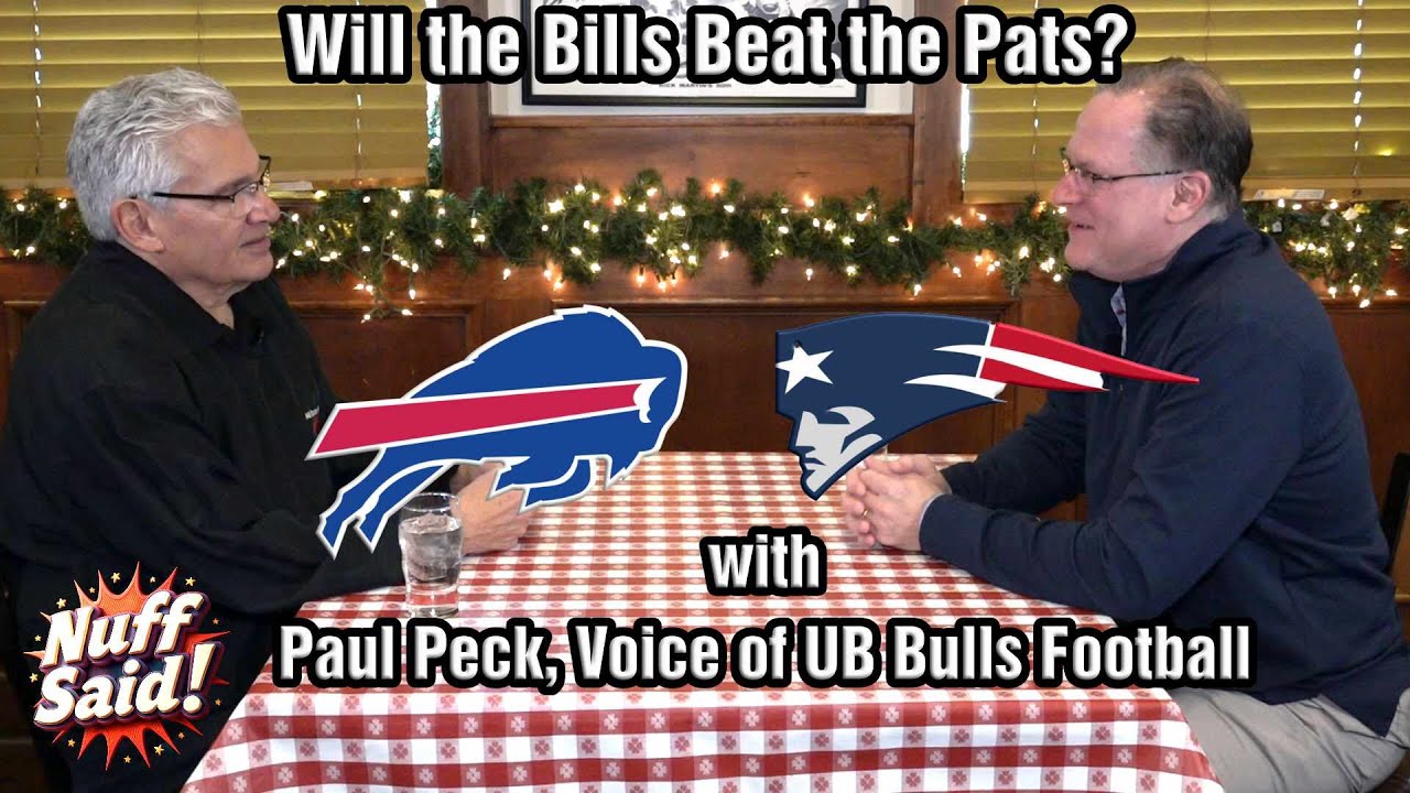 “Nuff Said with Bob Koshinski”! | Featuring UB Bulls Play-by-Play Voice Paul Peck