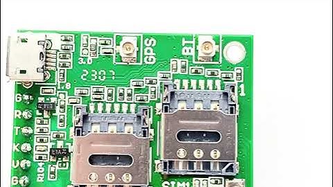 4G SIM A7670E Module GPS Breakout Board support GPS/GLONASS/BDS