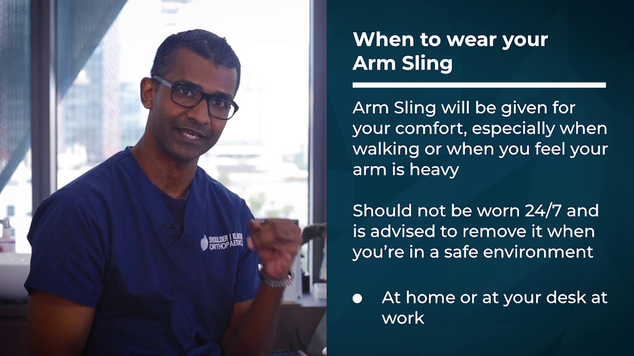 Post Surgery Tips - Rotator Cuff Surgery