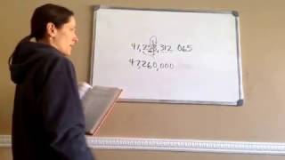 Saxon Math Algebra 1 - Lesson 100 - Place Value + Rounding Numbers