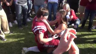 Cody Paul Proposes to Girlfriend after Senior Game
