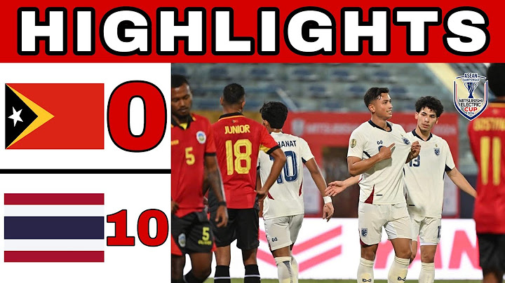 Timor Leste vs Thailand 0-10 Highlights AFF 2024 | AMEC 2024 | Crazy Goal #thailand #timorleste