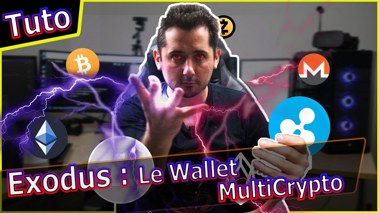 Exodus Wallet Bitcoin et multi Crypto simple et beau !