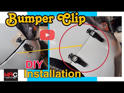 How To Install Plastic Bumper Clips