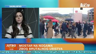 Mostar u suzama: Sahranjena Aldina Jahić