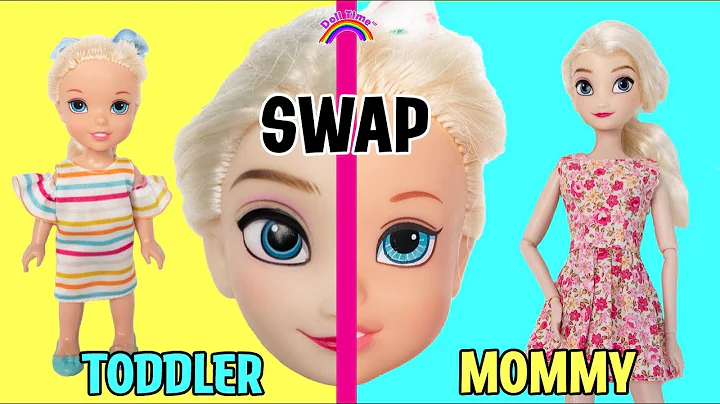 BODY SWAP! Elsa and Anna Toddlers get mixed up -Elsie becomes Elsa!