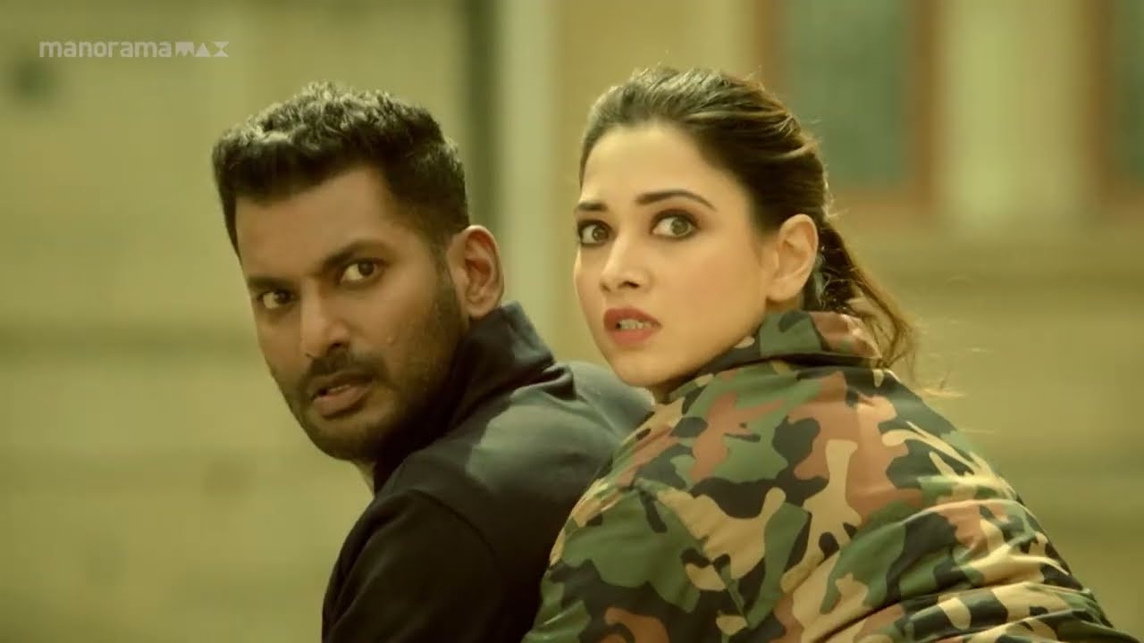 വിശാലിന്റെ ഒരു കിടിലൻ ആക്ഷൻ രംഗം. | Action | manoramaMAX