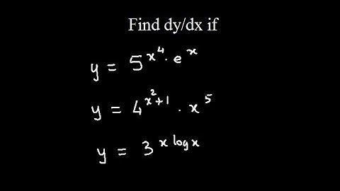 Derivatives - Differentiation - Calculus - Chain Rule - Exponential Function  - Video 14