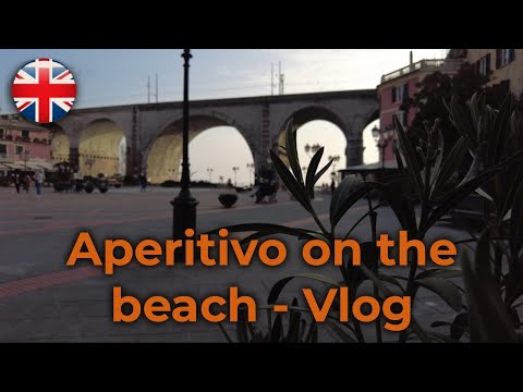 VLOG GENOVA : ZOAGLI + REAL ITALIAN APERITIVO ON THE BEACH