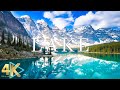 FLYING OVER LAKE (4K UHD) - Relaxing Music Along With Beautiful Nature Videos - 4K Video HD