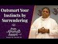 Outsmart your instincts by surrendering   from ammas heart  season 2 episode 8