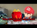 Baby Mario’s first happy meal
