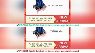 BIGTREETECH TMC2130 V3.0 SPI TMC2208 UART Stepper Motor Driver 3D Printer Parts for SKR V1.3 V1.4 PR