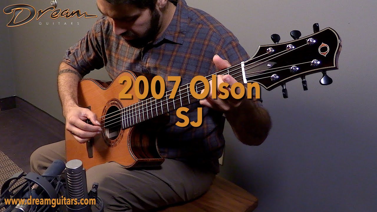 2007 Olson SJ Cutaway Brazilian Rosewood & Cedar