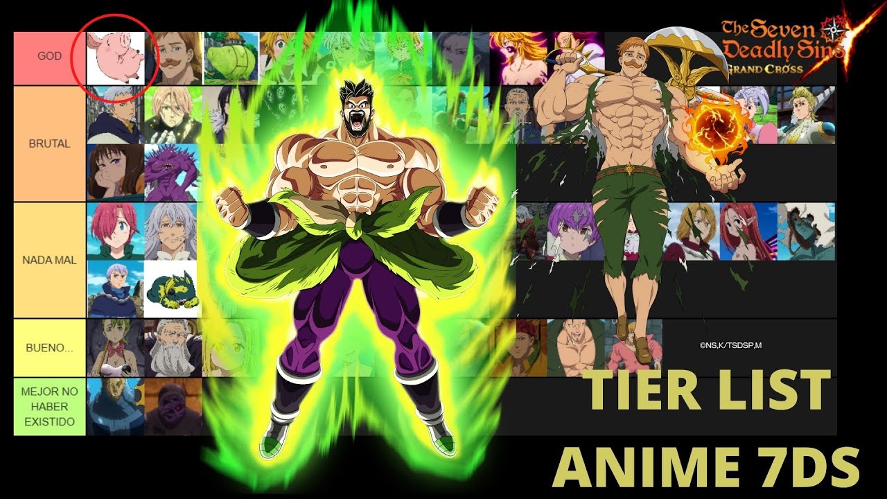 Tier List Nanatsu No Taizai