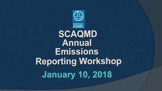SCAQMD AER Workshop - January 10, 2018