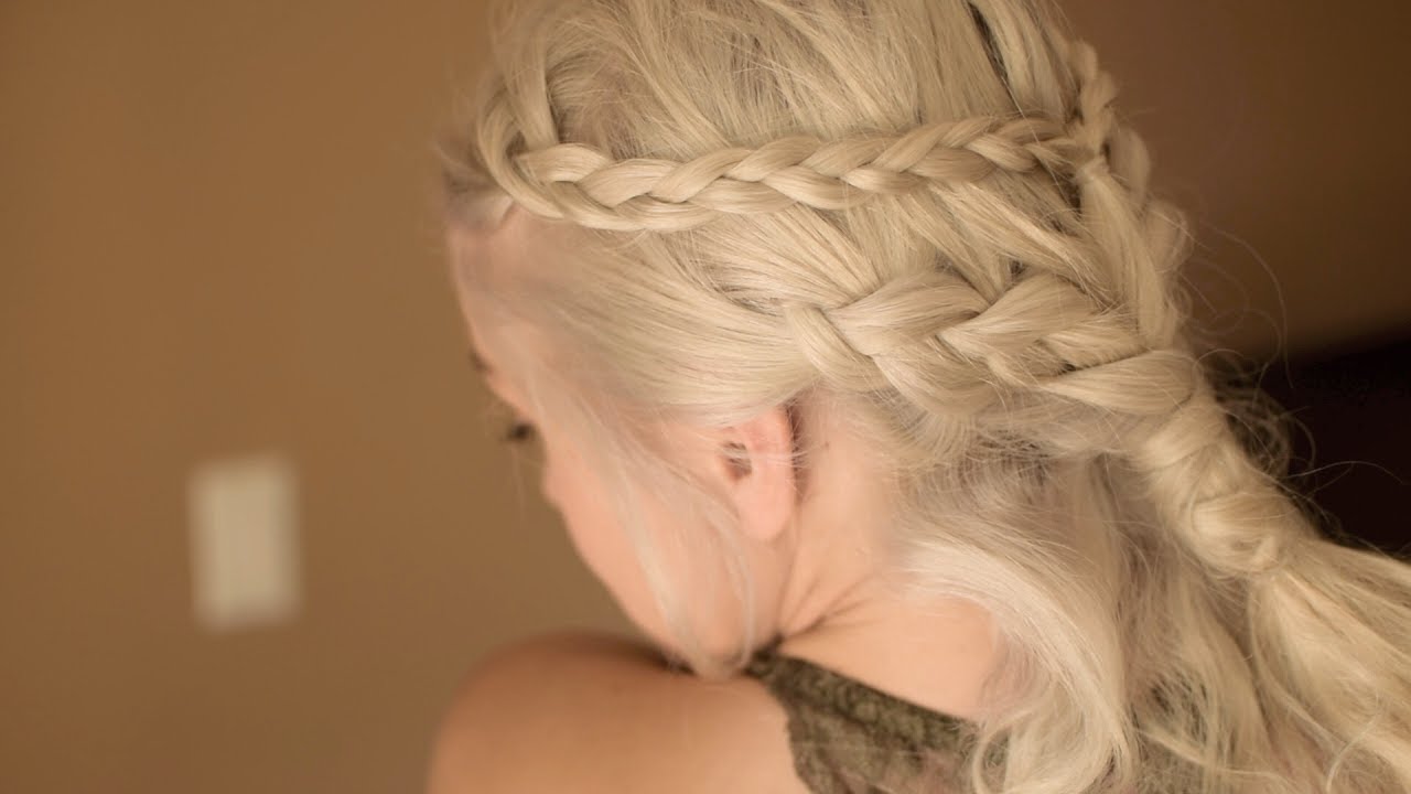GAME OF THRONES Daenerys Targaryen / Khaleesi HAIR Tutorial