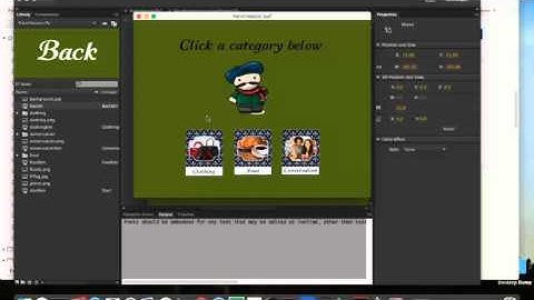 Adobe Flash Tutorial - Video 4   Working with Dynamic Text, Buttons, and ActionScript