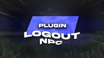 Plugin MCPE LogoutNpc (1.20+ | PM5)