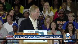 Bill Nelson's lawyer says gap closing in close Florida Senate race