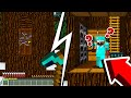 this Minecraft TREEHOUSE base was SECRET... but then I found a DOOR!