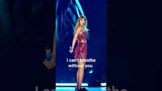 Breathe(Taylor's Version) #taylorswiftmusic #fearlesstaylorsversion #taylorswift #newyork ...