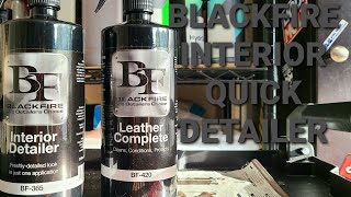[EXCELLENT] BLACKFIRE PRO DETAILING - Leather Complete & Interior Detailer