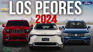 NO COMPRES ESTOS 12 AUTOS EN 2024 | LOS  PEORES