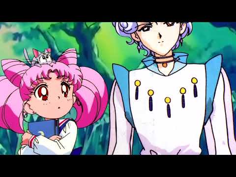 Helios, Chibiusa and Diana walking home