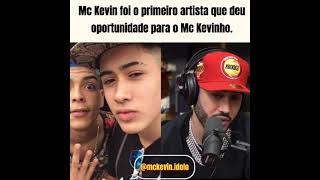 MC Kevin primeiro artista que deu oportunidade para o MC Kevinho